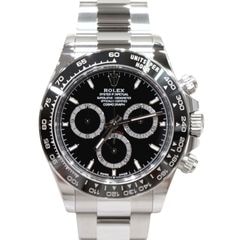 ROLEX (ロレックス) コスモグラフデイトナ 腕時計 126500LN ブラック SS オイスター コマ未調整 完品 未使用 U-189 銀座店