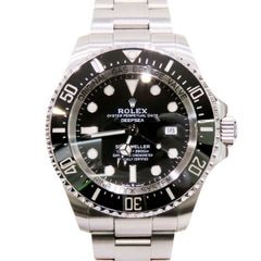 ROLEX (ロレックス) シードゥエラー ディープシー 腕時計 126660 ブラック SS オイスター 未調整 タグ欠品 外箱欠品 中古品 U-143 銀座店