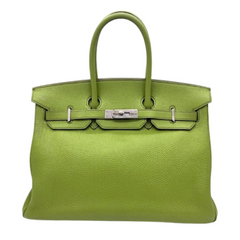 HERMES(エルメス) バーキン35 アニスグリーン/SV金具 トゴ □H 中古B (上野店)