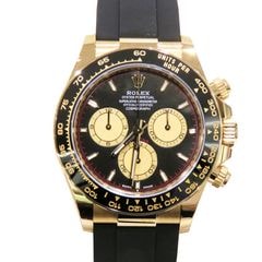 ROLEX (ロレックス) コスモグラフデイトナ 腕時計 126518LN ブラック&シャンパン YG/オイフレ(E.F) 付属品完品 未使用 U-151 銀座店