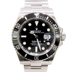 ROLEX (ロレックス) サブマリーナーデイト 腕時計 126610LN ブラック SS オイスター 未調整 冊子一冊欠品 新品同様 X-074 銀座店