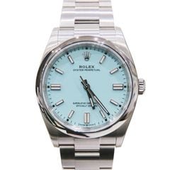 ROLEX (ロレックス) オイスターパーペチュアル36 腕時計 126000 ターコイズ SS オイスター 未調整 付属品完品 未使用 U-168 銀座店