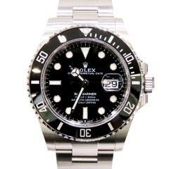 ROLEX (ロレックス) サブマリーナーデイト 腕時計 126610LN ブラック SS オイスター 未調整 付属品完品 未使用 U-179 銀座店