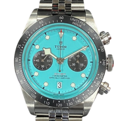 TUDOR（チューダー）ブラックベイクロノ ターコイズ 79360N 中古美品 完品 AE-77（中野店）