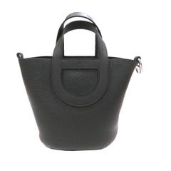 HERMES (エルメス) インザループPM(18)ブラック/シルバー金具 トリヨン K刻印 未使用 T104 銀座店