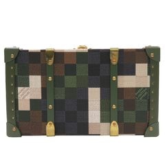 LOUIS VUITTON (ルイヴィトン) ネオウォレットトランク ショルダーバッグ カーキグリーン/ゴールド金具 ダモフラージュ キャンバス/レザー 未使用 T91 銀座店