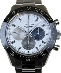 ZENITH (ゼニス) クロノマスタースポーツ 03.3100.3600/69.M3100 ホワイト 中古品 心斎橋店 ST-593
