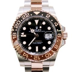 ROLEX (ロレックス) GMTマスター 腕時計 126711CHNR ブラック SS/ERG オイスター 未調整 付属品完品 未使用 U-210 銀座店