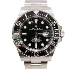 ROLEX (ロレックス) シードゥエラー 腕時計 126600 ブラック SS オイスター 付属品完品 中古美品 U-214 銀座店