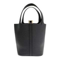 HERMES (エルメス) ピコタンPM ブラック(ゴールド金具) トリヨン 未使用 T76 銀座店