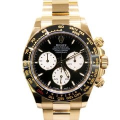 ROLEX (ロレックス) コスモグラフデイトナ 腕時計 126528LN ルマン/ブラック オイスター 1コマ調整有り 付属品完品 新品同様 W-078 銀座店