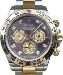 ROLEX(ロレックス) コスモグラフデイトナ 116503 ブラックシェル 8Pダイヤ 2018年8月 中古品 ST-620 心斎橋店