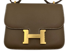 Herm?s (エルメス)  コンスタンスミニ K刻印 エプソン　エトゥープ×G金具　 未使用品　AE-97（中野店）