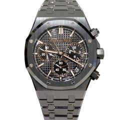 AUDEMARS PIGUET (オーデマ・ピゲ) ロイヤルオーク クロノグラフ ブラック ブラックセラミック 26240CE.OO.1225CE.02 未調整 付属品完品 新品同様 X-047 銀座