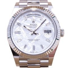 ROLEX(ロレックス)/デイデイト40/228239/メテオライト/10Pダイヤ/2022.7月/未使用/NAC-368（名古屋店）