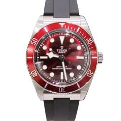 TUDOR (チューダー) ブラックベイ58 腕時計 7939A1A0RU バーガンディ SS/ラバー 付属品完品 未使用 W-246 銀座店