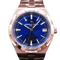 VACHERON CONSTANTIN(ヴァシュロン・コンスタンタン) オーヴァーシーズ/4520V/210R-B705/ブルー/ローズゴールド/3針/コマ調有/2024年1月/未使用/NAC-369