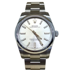 ROLEX(ロレックス) オイスターパーペチュアル34 124200 シルバー文字盤 2025年9月 未使用 UG-441 (上野店)