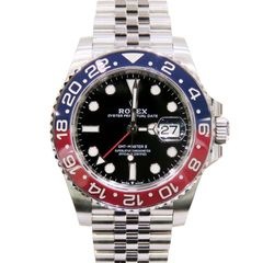 ROLEX (ロレックス) GMTマスター 腕時計 126710BLRO ブラック SS オイスター 未調整 付属品完品 新品同様 U-254 銀座店