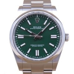 ROLEX(ロレックス)/オイスターパーペチュアル41/124300/グリーン/2021.4月/未使用/NAC-371（名古屋店）