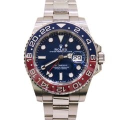 ROLEX (ロレックス) GMTマスター 腕時計 126719BLRO ブルー WG オイスター 付属品完品 中古 U-267 銀座店