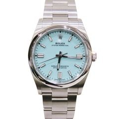 ROLEX (ロレックス) オイスターパーペチュアル36 腕時計 126000 ターコイズ SS オイスター 未調整 付属品完品 中古美品 U-269 銀座店
