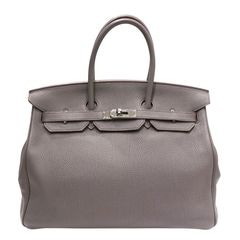 HERMES (エルメス) バーキン35 エタン/SV金具 トゴ □P刻印 ランクA T11 銀座店