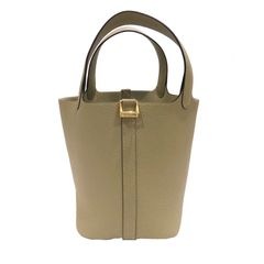 HERMES (エルメス) ピコタンロックPM トートバッグ トレンチ(ゴールド金具) トリヨン K刻印 未使用 T73 銀座店