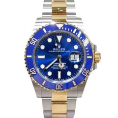 ROLEX (ロレックス) サブマリーナーデイト 腕時計 126613LB ブルー SS/YG オイスター 付属品完品 中古品 W-006 銀座店