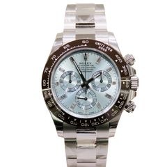 ROLEX (ロレックス) コスモグラフデイトナ 腕時計 116506A アイスブルー 11Pダイヤ プラチナ オイスター 付属品完品 未使用 W-010 銀座店