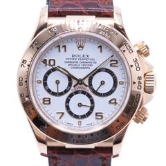 ROLEX(ロレックス)/コスモグラフデイトナ/16518/ホワイト/YG/N番/純正替えベルト/ランクA/NAC-376（名古屋店）