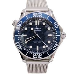 OMEGA (オメガ) シーマスター ダイバー 300M コーアクシャル マスター クロノメーター 42MM ボンド映画60周年記念モデル 腕時計 210.30.42.20.03.002 ブルー SS
