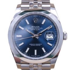 ROLEX(ロレックス)/デイトジャスト41/126300/ブルー/ジュビリー/コマ＋2/2020.8月/ランクA/NAC-380（名古屋店）
