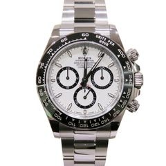 ROLEX (ロレックス) コスモグラフデイトナ 腕時計 126500LN ホワイト SS オイスター 未調整 付属品完品 未使用 W-038 銀座店