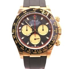 ROLEX (ロレックス) コスモグラフデイトナ 腕時計 116518LN ブラック＆シャンパン オイフレ 付属品完品 中古 W-035 銀座店