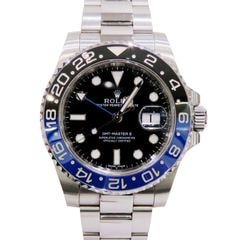 ROLEX (ロレックス) GMTマスター 腕時計 116710BLNR ブラック SS オイスター 付属品完品 中古 W-199 銀座店