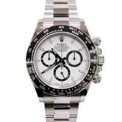 ROLEX (ロレックス) コスモグラフデイトナ 腕時計 126500LN ホワイト SS オイスター 未調整 付属品完品 未使用 W-042 銀座店