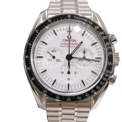 OMEGA (オメガ) スピードマスター 腕時計 310.30.42.50.04.001 ホワイト SS 6コマ調整 付属品完品 Aランク W-052 銀座店