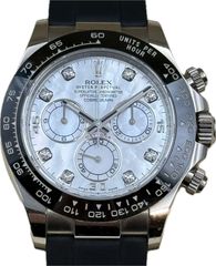 ROLEX (ロレックス) コスモグラフデイトナ 116519LN ホワイトシェル8PD K18WG オイフレ(EE.F) 中古品 心斎橋店 ST-633