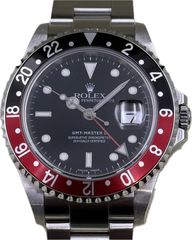 ROLEX (ロレックス) GMTマスター 16710 黒×赤 SS 中古美品 心斎橋店 ST-635