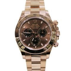 ROLEX (ロレックス) コスモグラフデイトナ 腕時計 116505 チョコ&ブラック ERG オイスター 付属品完品 中古 W-198 銀座店