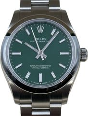 ROLEX (ロレックス) オイスターパーペチュアル31 277200 グリーン SS 未使用品 心斎橋店 ST-637