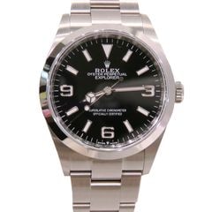 ROLEX (ロレックス) エクスプローラー/腕時計/124270/ブラック/ SS/オイスター/付属品完品/2025年2月/未使用/W-083/銀座店