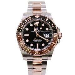 ROLEX (ロレックス) GMTマスター 腕時計 126711CHNR ブラック SS/ERG オイスター 未調整 付属品完品 未使用 W-107 銀座店