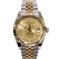 ROLEX (ロレックス) スカイドゥエラー 腕時計 336933 シャンパン SS/YG ジュビリー 付属品完品 中古 W-108 銀座店