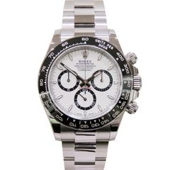 ROLEX (ロレックス) コスモグラフデイトナ 腕時計 126500LN ホワイト SS オイスター コマ未調整 付属品完品 未使用 W-127 銀座店