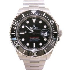ROLEX (ロレックス) シードゥエラー  腕時計 126600 ブラック SS オイスター 未調整 中古美品 付属品完品 X-025　銀座店