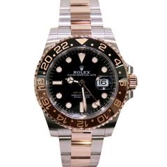 ROLEX (ロレックス) GMTマスター 腕時計 126711CHNR ブラック SS/ERG オイスター 未調整 付属品完品 未使用 W-134 銀座店