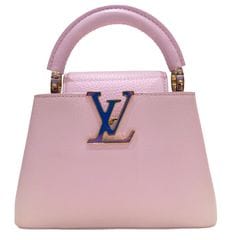 LOUIS VUITTON (ルイヴィトン) カプシーヌ ミニ ハンドバッグ ショルダーバッグ M23326 ピンク系 トリヨンレザー ランクA U57 銀座店