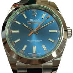 ROLEX(ロレックス)  ミルガウス　　116400GV　Zブルー　中古美品　AE-173（中野店）